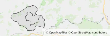 Mapa z zaznaczonym Latowiczem