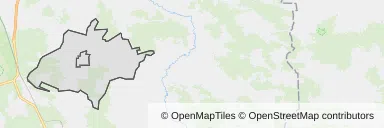 Mapa z zaznaczonym Mikstacem