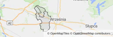 Mapa z zaznaczoną Nekli