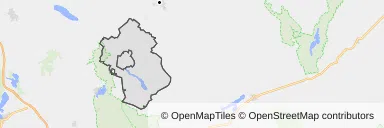 Mapa z zaznaczonymi Pełczycami