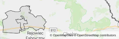 Mapa z zaznaczonym condo w Siedliszczem