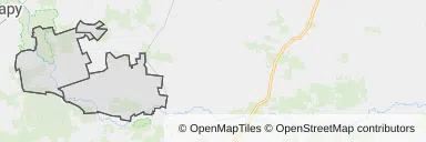 Mapa z zaznaczonym Surażu