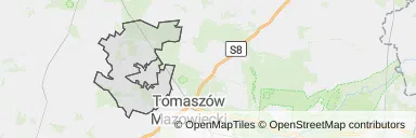 Mapa z zaznaczonym Ujeźdzem