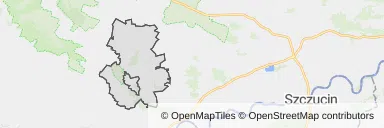 Mapa z zaznaczonym Wiślicy